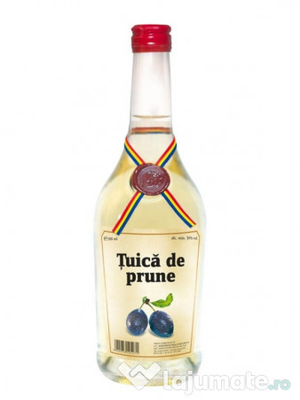 Tuica Palinca din prune 100% natural bio din livezile proprii 