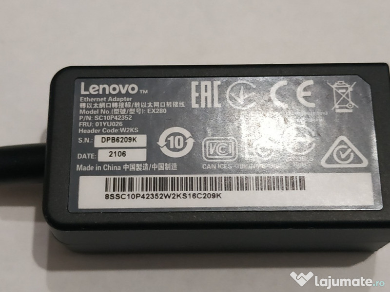 Placa de retea Lenovo ThinkPad GEN2 