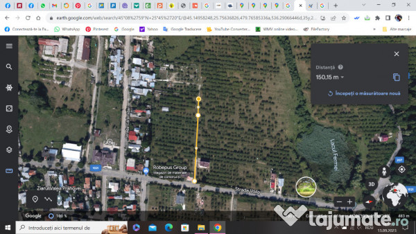 Proprietar Teren intravilan Campina 2490mp - PH (negociabil) 