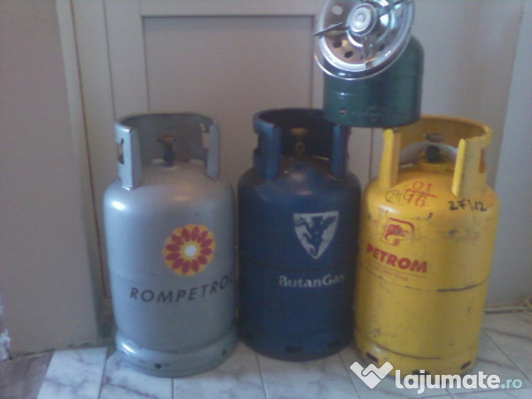 Butelie petrom cu guler centralina cu doua butelii 