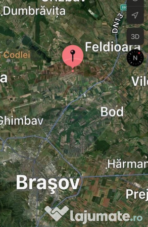 Vanzare teren rezidential 7500 mp Brasov, Halchiu / Strad... 