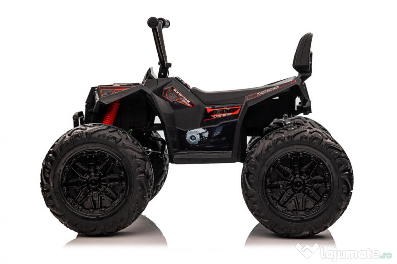 ATV electric Kinderauto SX2129 4x4 24V roti moi, scaun tapitat