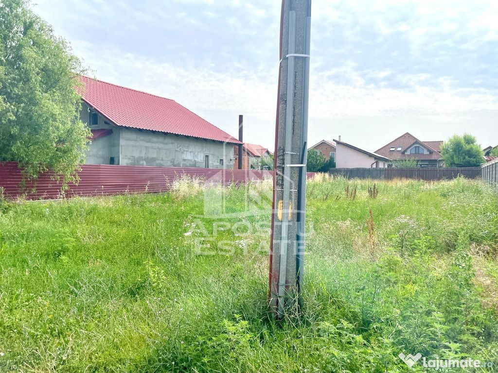 Teren intravilan, zona de vile, in Livada