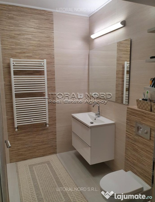 Mamaia - Sat Vacanta, bloc nou,ap.2 cam. 80mp,etaj 2, mobilat,parcare 
