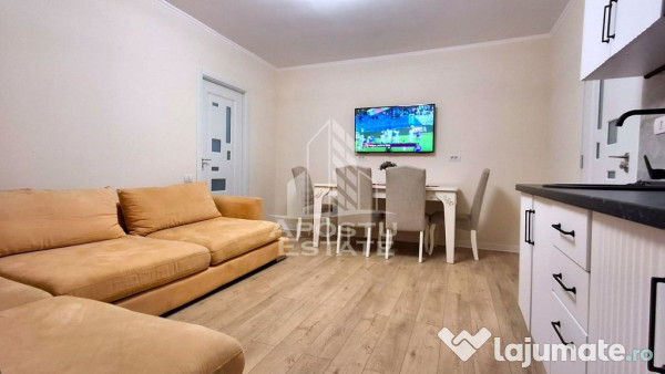 Apartament 3 camere open space, parter, Podgoria 