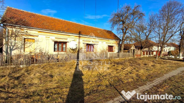 Casa de caramida in Tela si Teren Generos de 4320 mp 