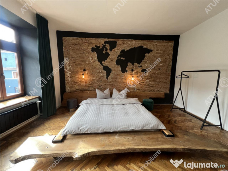 Doua studiouri renovate la etajul 1 zona Centrala/Pietonala 