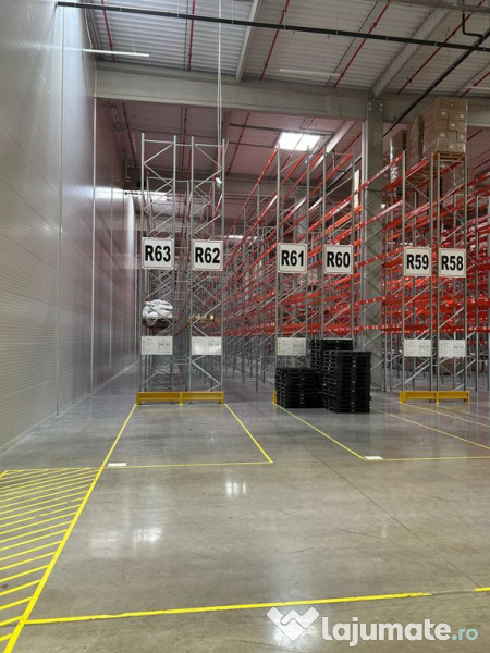 Spațiu cu rafturi pentru Logistică/Depozitare