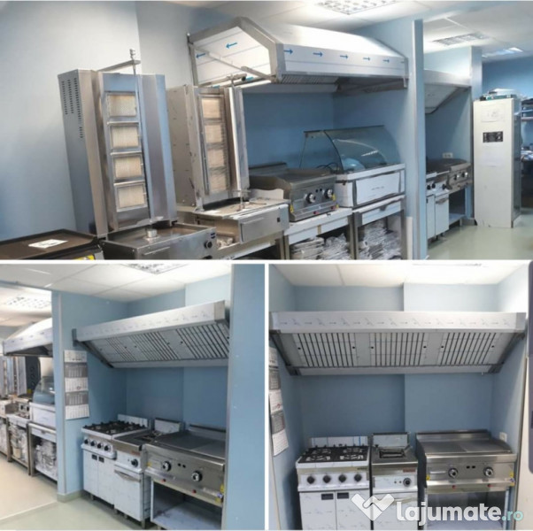 Utilare shaormerii/ Fast Food Grill pe gaz / Friteuse Gaz / 