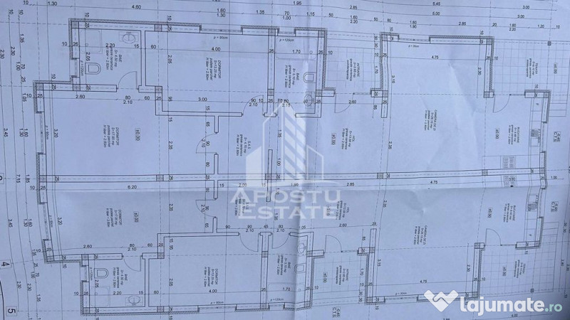 Duplex cu 3 camere si 2 bai, teren 391 mp, Mosnita noua
