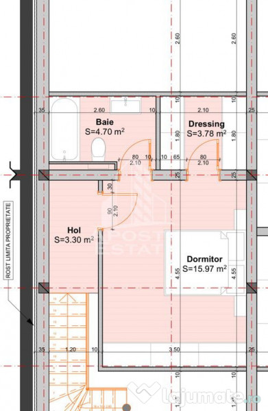 Penthouse cu scara interioara deosebita, 3 camere si 2 ba...