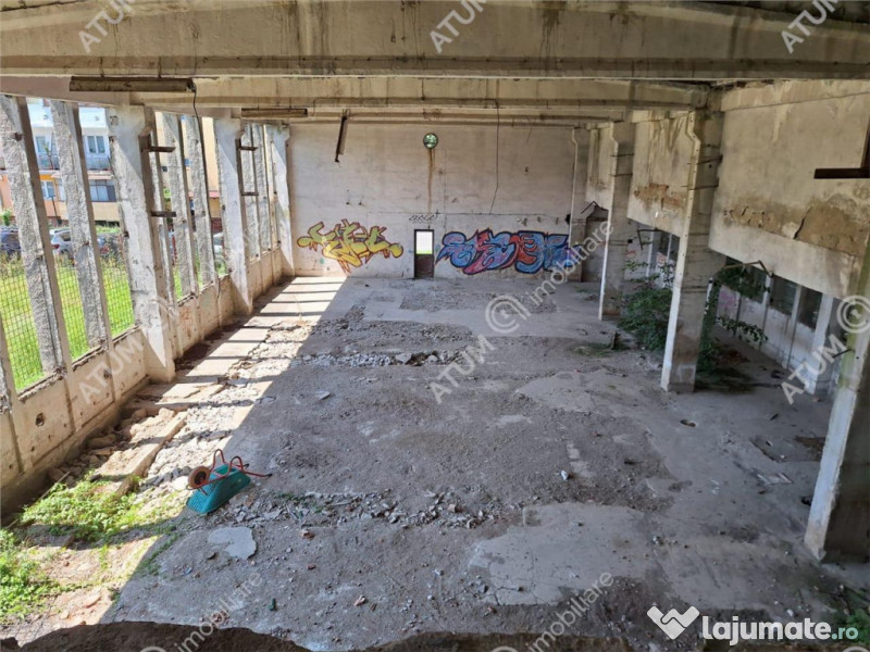 Spatiu cu suprafata de 500 mp si teren de 1159 mp in zona St 