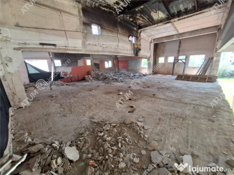 Spatiu cu suprafata de 500 mp si teren de 1159 mp in zona St 