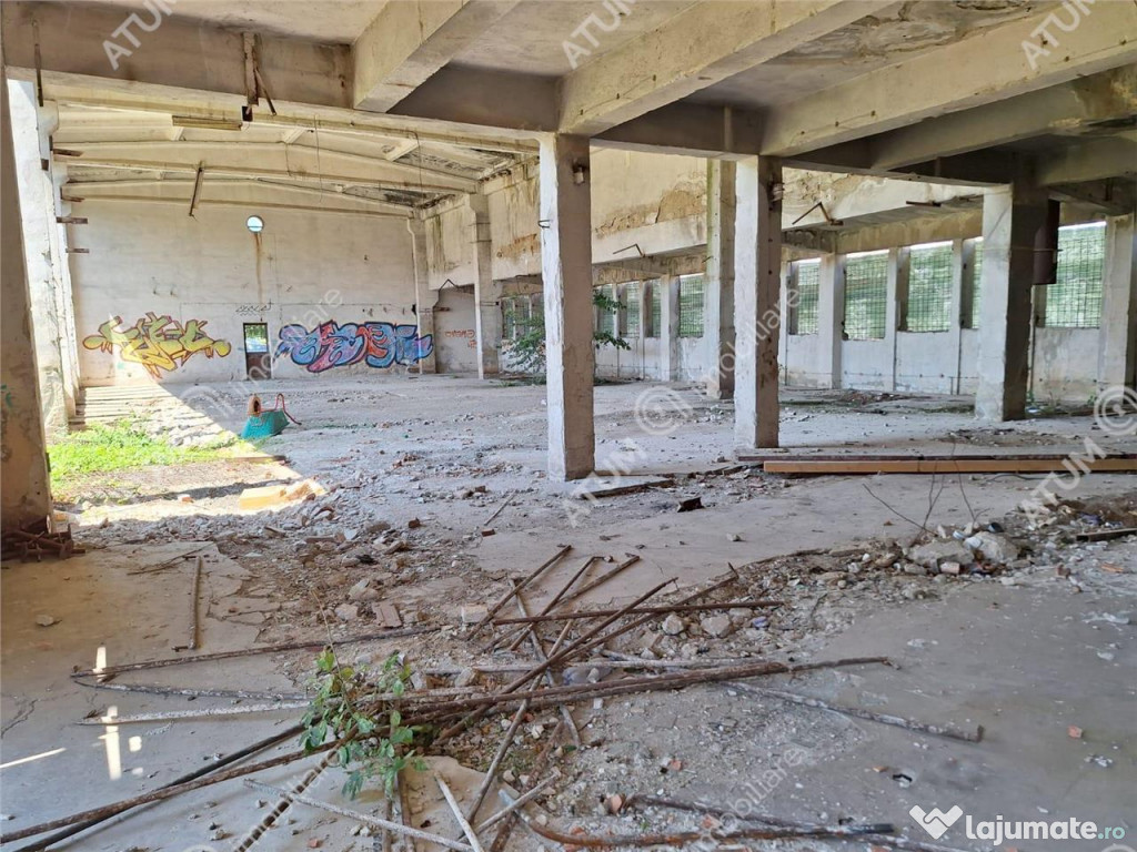 Spatiu cu suprafata de 500 mp si teren de 1159 mp in zona St 