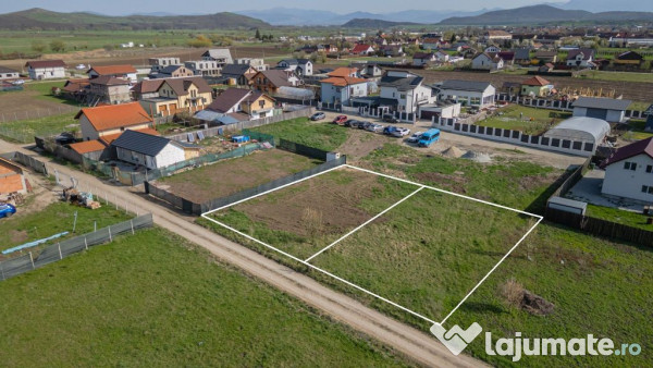 Teren 479 mp pentru construcții locuințe, Bod, utilită... 