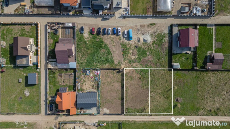 Teren 479 mp pentru construcții locuințe, Bod, utilită... 