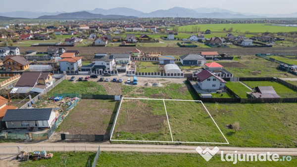 Teren 479 mp pentru construcții locuințe, Bod, utilită... 