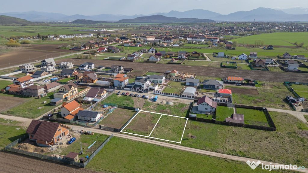 Teren 479 mp pentru construcții locuințe, Bod, utilită... 