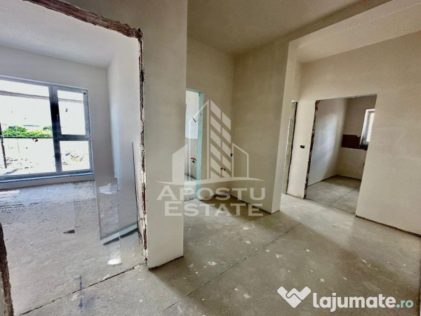 Apartament cu 2 camere, etaj intermediar, decomandat, Giroc