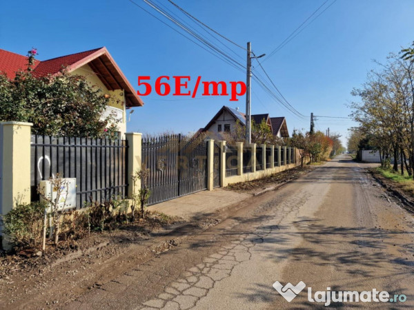 Teren ieftin in 36 de rate | Comuna Berceni | Ultimul lot! 