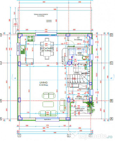 Vila individuala 4 CAMERE/TEREN-430 MP/Com.Berceni 