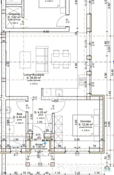 Duplex cu 3 camere, pe parter, in Sacalaz