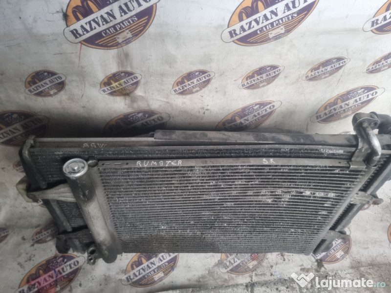 Set Radiatoare + Ventilator Skoda Roomster 1.9 Motorina 2012