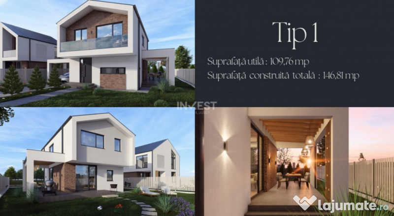 *Vilă Bucium-Vișan* - 650mp teren - *toate utilitățile* 