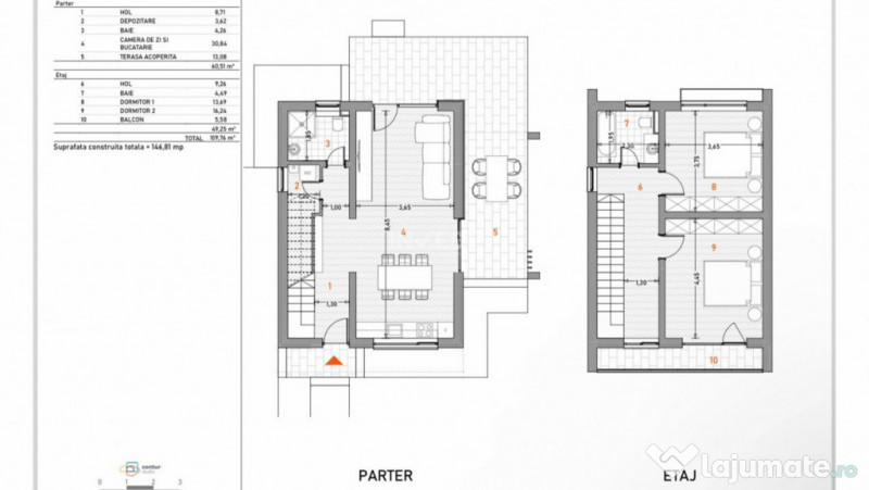 *Vilă Bucium-Vișan* - 650mp teren - *toate utilitățile* 