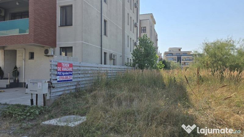 Teren 600 mp deschidere d24 Puz p+4 aprobat 