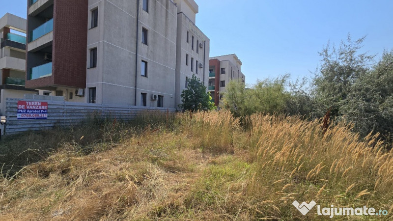 Teren 600 mp deschidere d24 Puz p+4 aprobat 