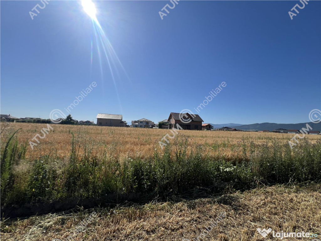 Teren de 3752 mp pozitionat pe colt cu PUZ situat in Cristia
