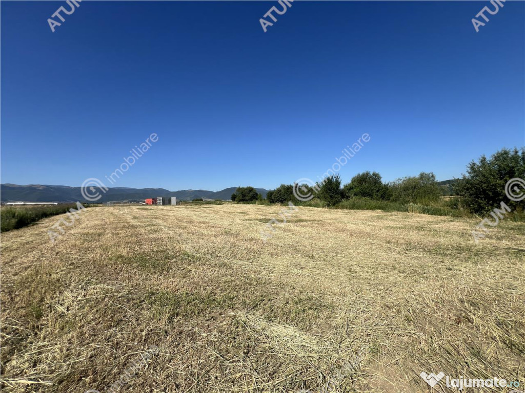 Teren de 3752 mp pozitionat pe colt cu PUZ situat in Cristia