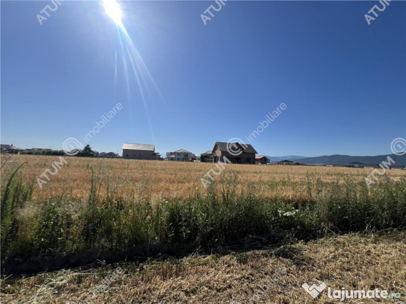 Teren intravilan de 543 mp cu PUZ constructie duplex in Cris