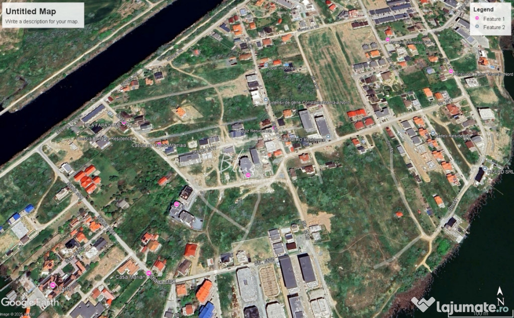 Teren Mamaia Sat situat pe strada M 17 