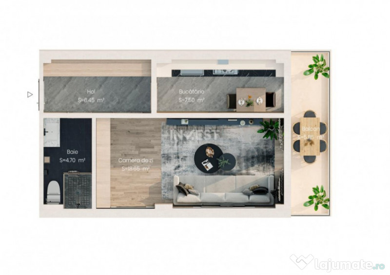 COMISION 0%! 1 CAMERA DECOMANDAT BLOC NOU MALL MOLDOVA