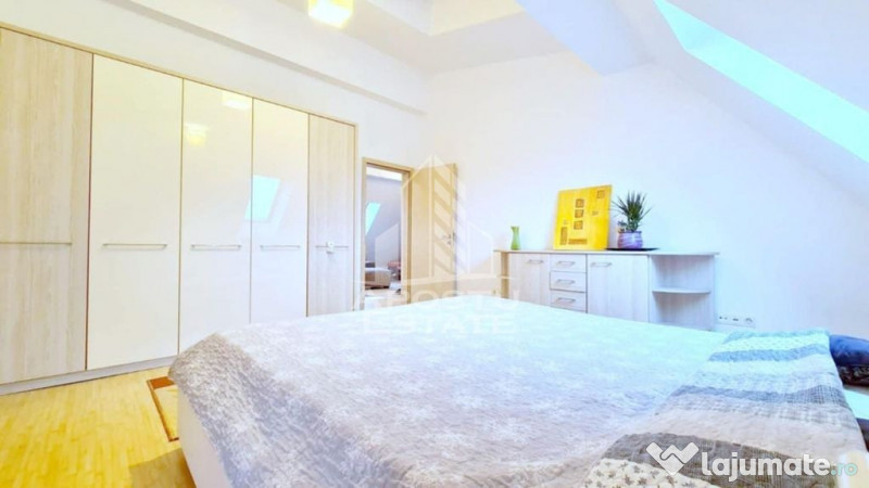 Apartament tip penthouse cu 3 camere, 2 bai, zona Toronta...