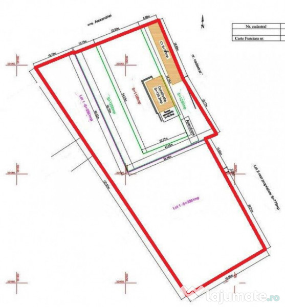 Rahova Șoseaua Alexandriei teren 6000 mp desch 60 m uti...