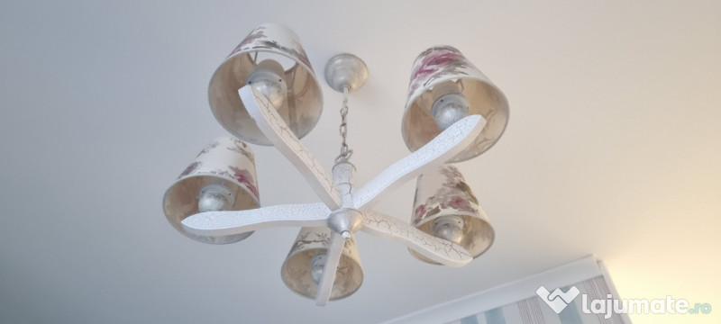 Lustră Vintage 5 Becuri 