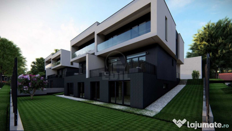 Duplex cu demisol open-space, 280 mp teren, Florești