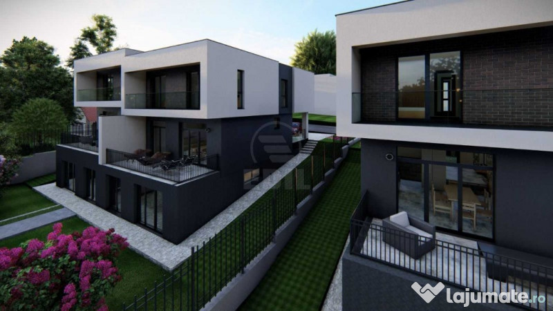 Duplex cu demisol open-space, 280 mp teren, Florești
