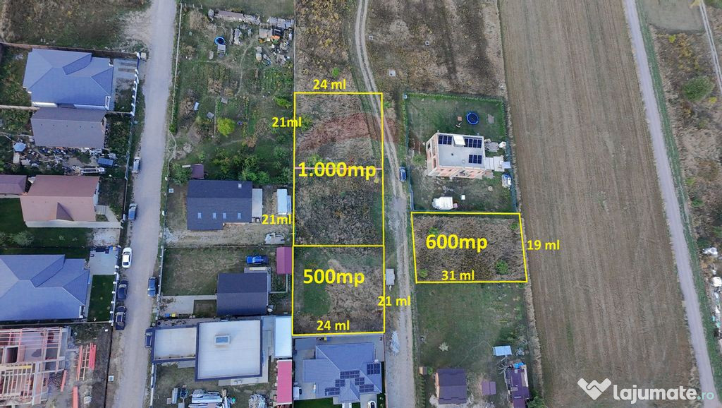 Teren Cristian 600mp Gata de Construit! 