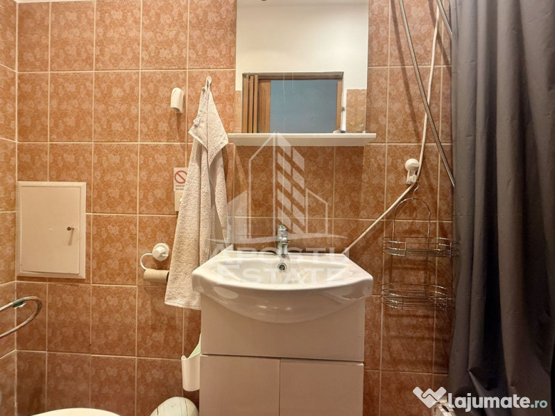 Apartament o camera, 30mp, balcon deschis, Ultracentral 