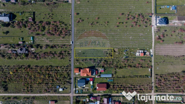 Teren Sanpetru -livada, Strada Nucului, 1296mp, apa, gaz,... 