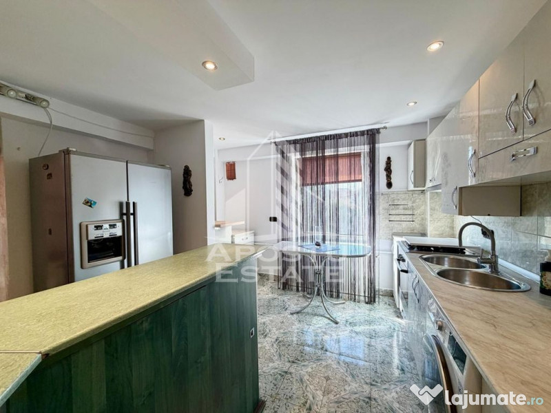 Apartament 4 camere, centrala proprie, 100Mp, Zona Doroba... 