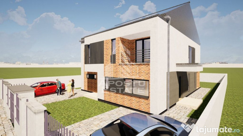 Duplex premium cu 4 camere situat in Mosnita Noua, TVA in... 