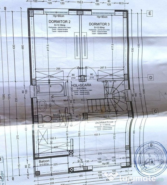 Vilă cochetă cu 3 dormitoare, balcon și 2 terase !