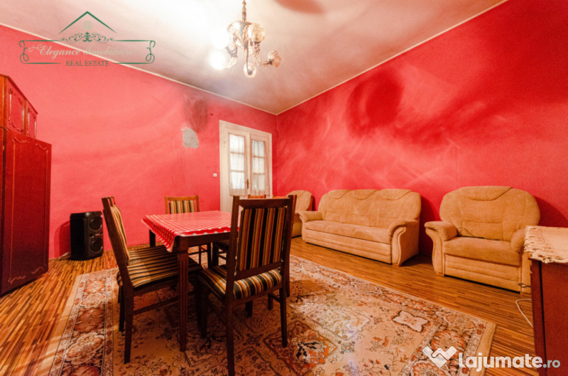 Apartament la curte comuna cu 4 camere si centrala proprie,