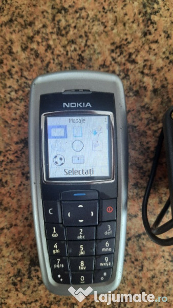 Nokia 2600_RH-59_Display Alb-Negru+Incarcator Mufa Groasa_Cod Vodafone 