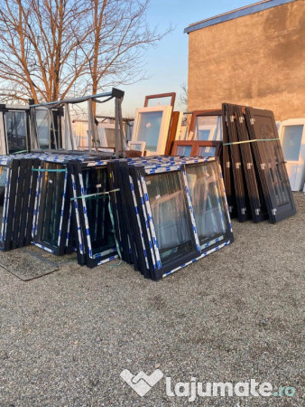 Geamuri gri antracit noi 2 canate 